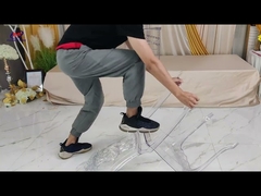 Plastic Ghost Wedding Chiavari Chair Diamond Pattern