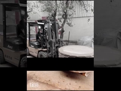 6 pies que doblan la cena redonda de la tabla de banquete del hotel de madera